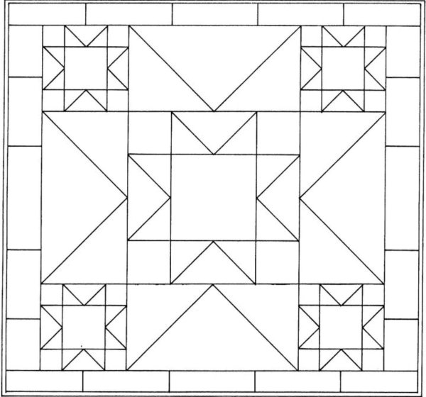 Мандала для раскрашивания для детей