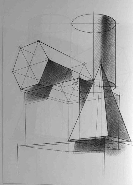 Наброски геометрических фигур