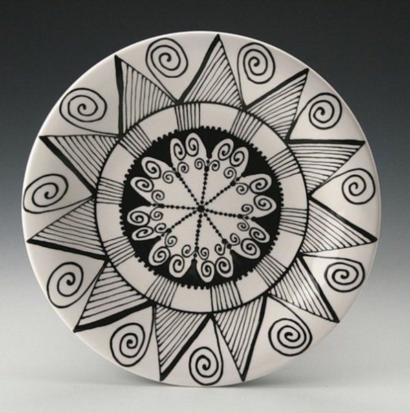 Чайник трафарет для рисования