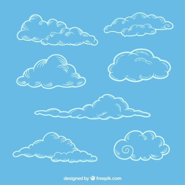 Стилизованное облако