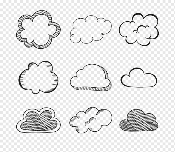 Облачко рисунок