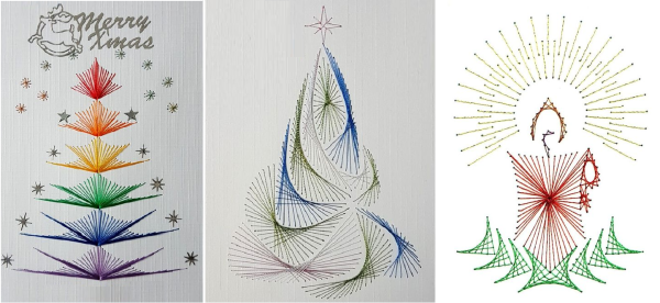 Изонить рыбка схема с цифрами