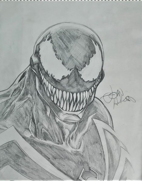 Веном срисовать