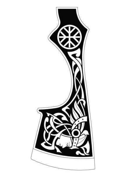 Топор рисунок