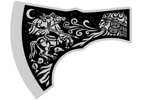 Трафарет плетенка