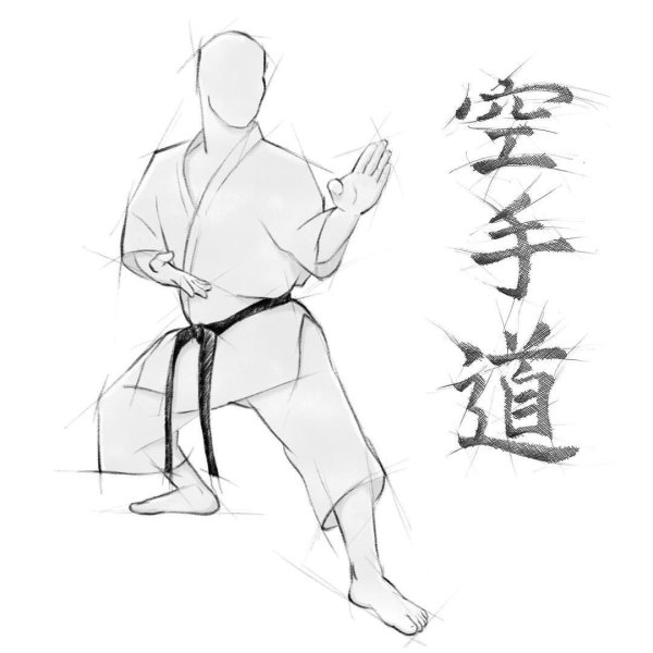 Каратист карандашом