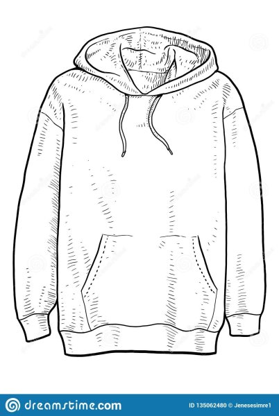 Толстовка сзади референс