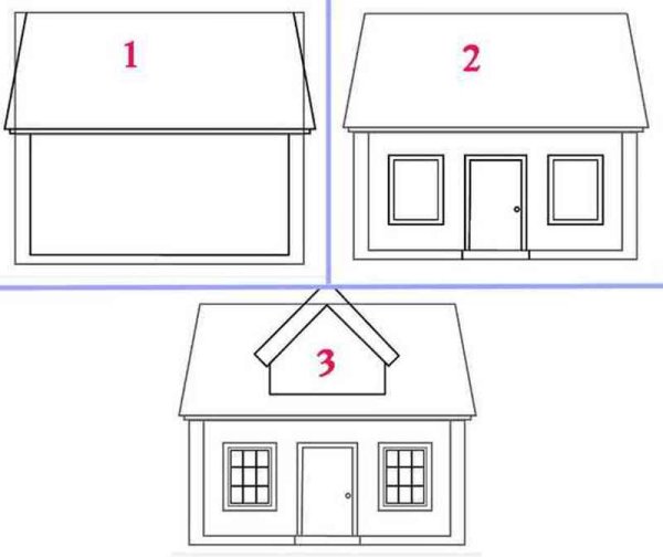 Как нарисовать дом