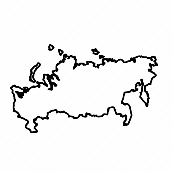 Очертания России