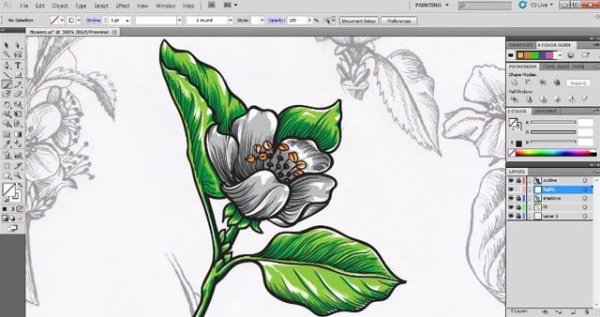 Эскизы для рисования фотошоп