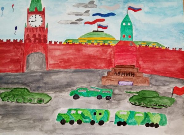 Спасская башня Московского Кремля для раскрашивания детям