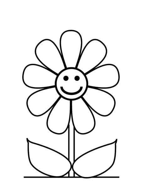 Цветочки рисунок