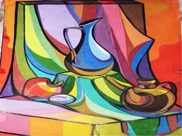 Натюрморт стилизация простой