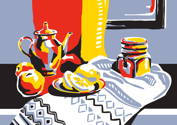 Натюрморт Графика