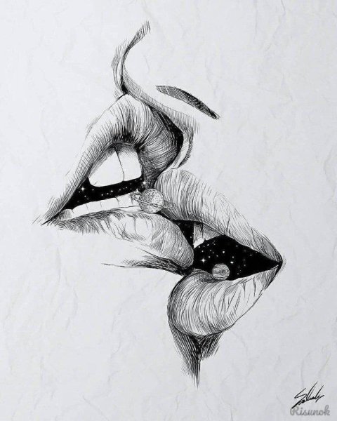 Стикеры черно белые