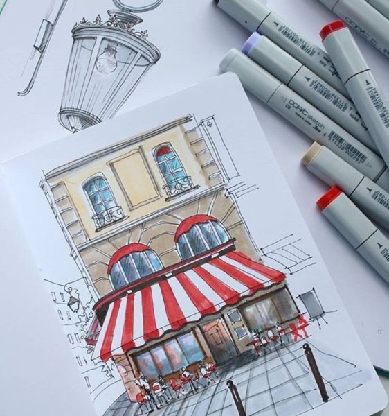 Набор маркеров SKETCHMARKER Brush Tropics 36