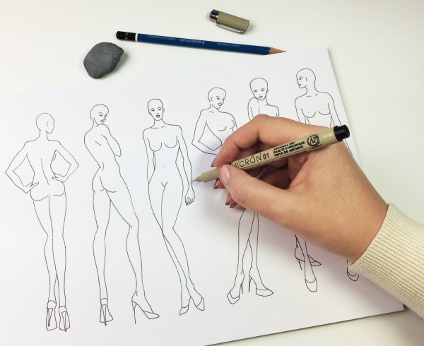 Скетчинг маркерами Лизы Красновой