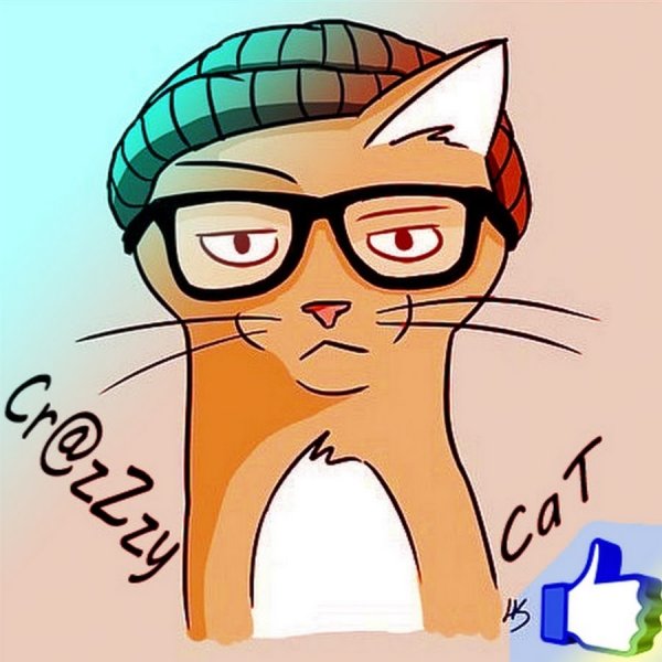 Крутые котики мультяшные