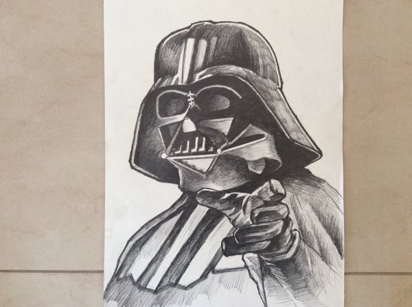 Раскраска Dark Vador