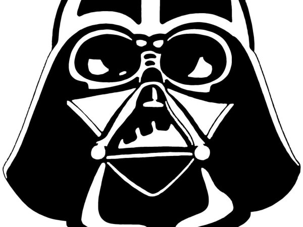 Angry Birds Star Wars 2 раскраска Дарт Вейдер