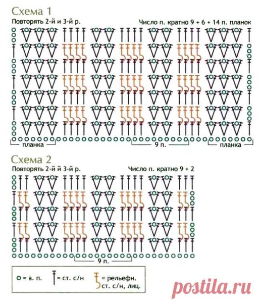 Вязание крючком схемы узоров плотный для кардигана
