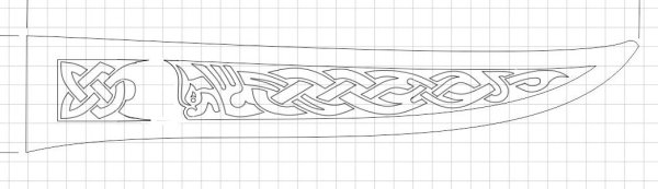 Орнамент на ножнах