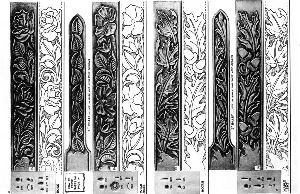 Скандинавский орнамент в полосе