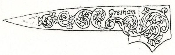 Кельтский узор на топорище