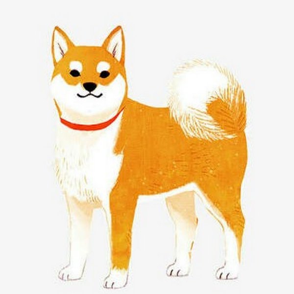 Акита ину мультяшные