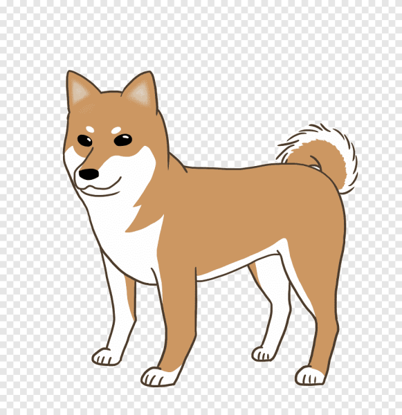 Рисунки собак породы Акита ину
