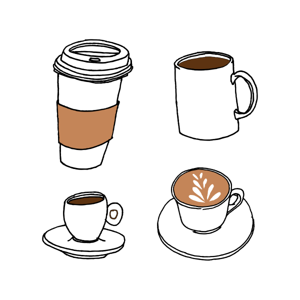 Набросок кружки