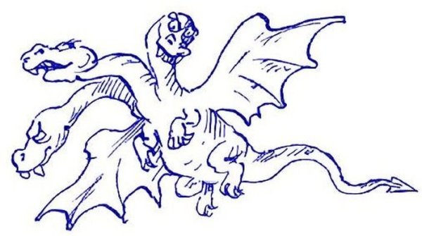 Нарисовать дракона