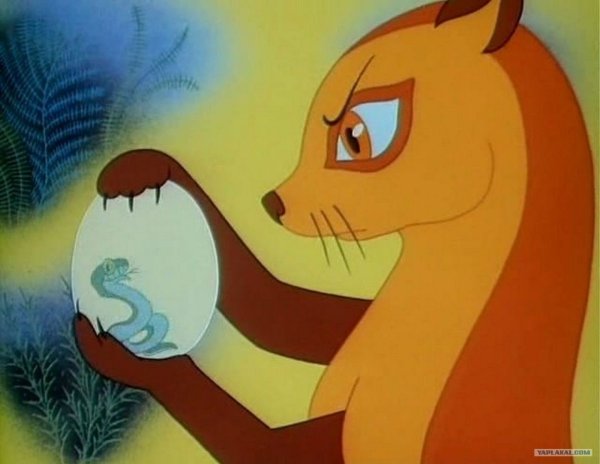 Герои мультика Рики Тики Тави