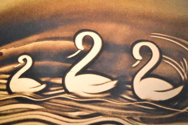 Рисуем песком