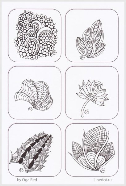 Зенарт узоры для начинающих