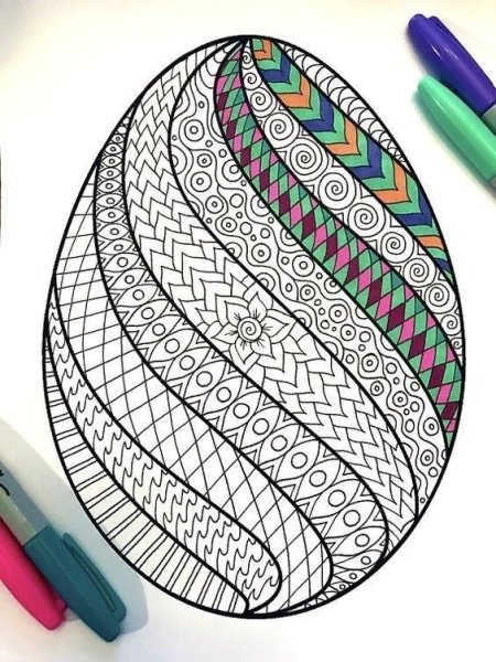 Стиль рисования Зентангл