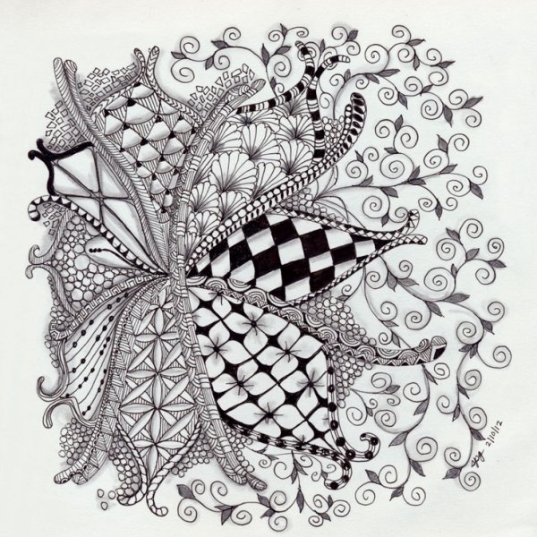 Зен арт Тангл