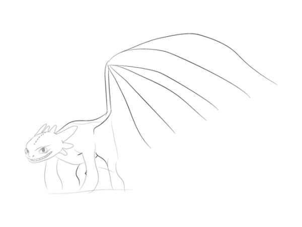 Беззубик рисунок карандашом