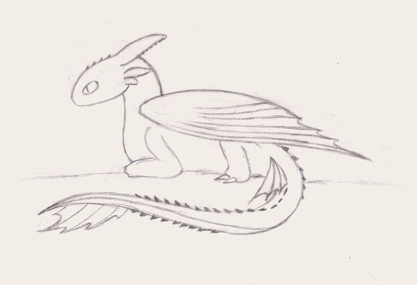 Рисунки для срисовки дневная фурия