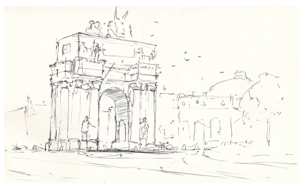 Питер Исаакиевский собор Графика