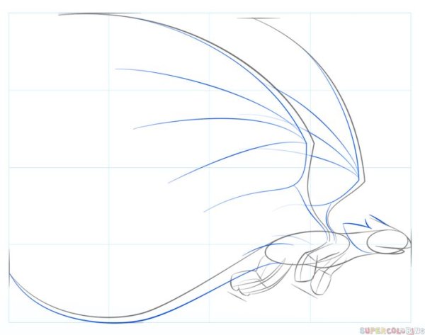 Беззубик пошаговое рисование