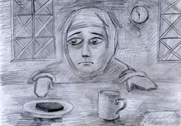 Блокада Ленинграда рисунки