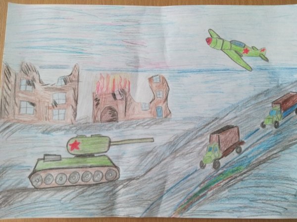 Подвиг блокадного Ленинграда рисунки