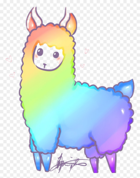 Раскраска лама