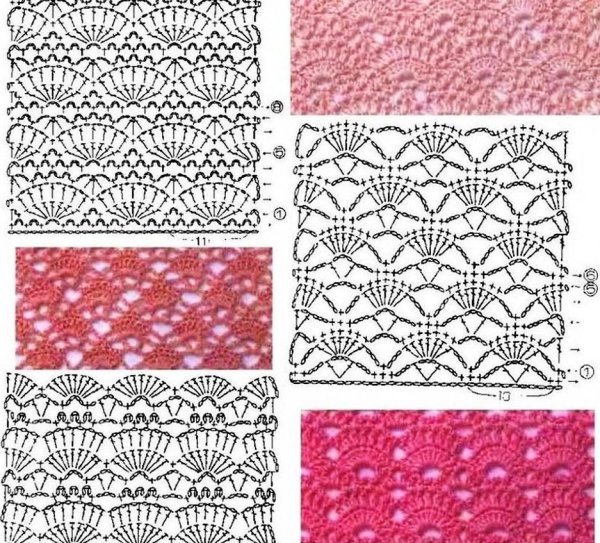 Узоры для вязания крючком