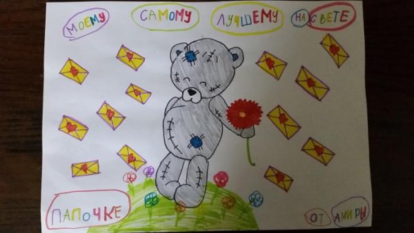 Рисунок на день рождения