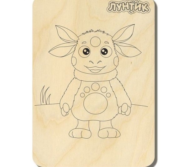 Выжигание по дереву "корабль"