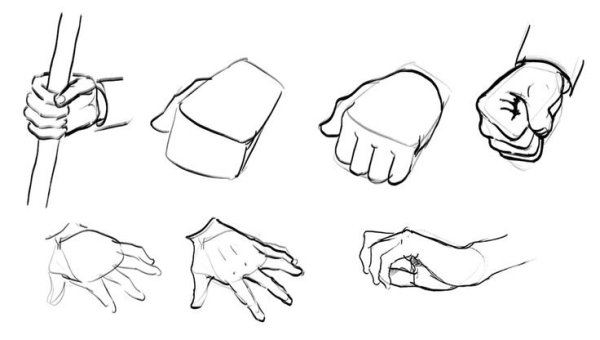 How to draw hands Step by Step