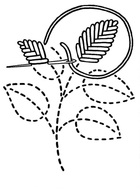 Трафареты цветов для вышивки