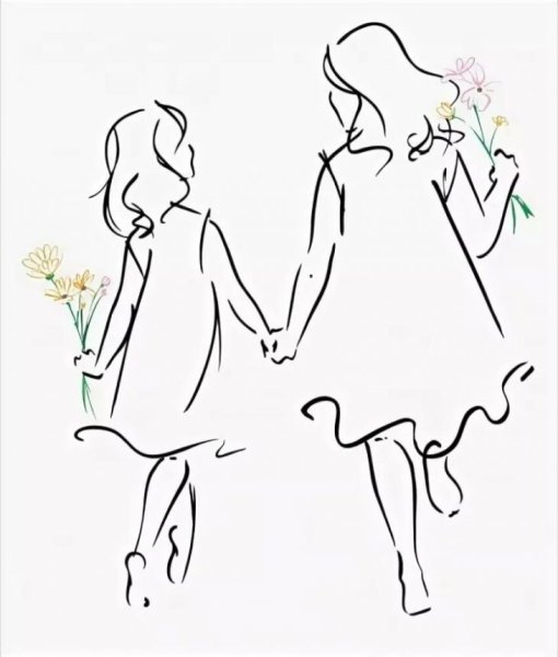 Рисунок ко Дню матери